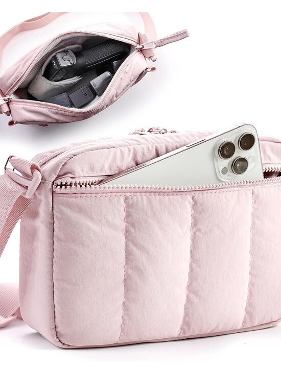 Handbags - Soft Pistol Case for Women, Waist & Crossbody Concealed Carry Purse Gun Bag with